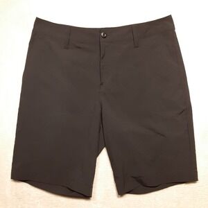RSQ Mens Hybrid Short Sz.31/Black/Performance/9" Inseam/Chino/Flat Front
